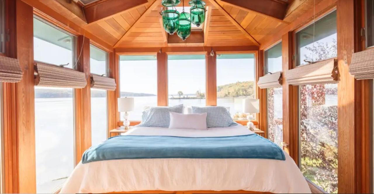 Hudson Riverfront Home Catskill Kültér fotó
