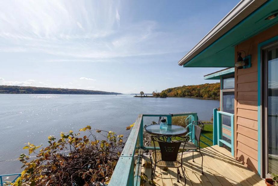 Hudson Riverfront Home Catskill Kültér fotó