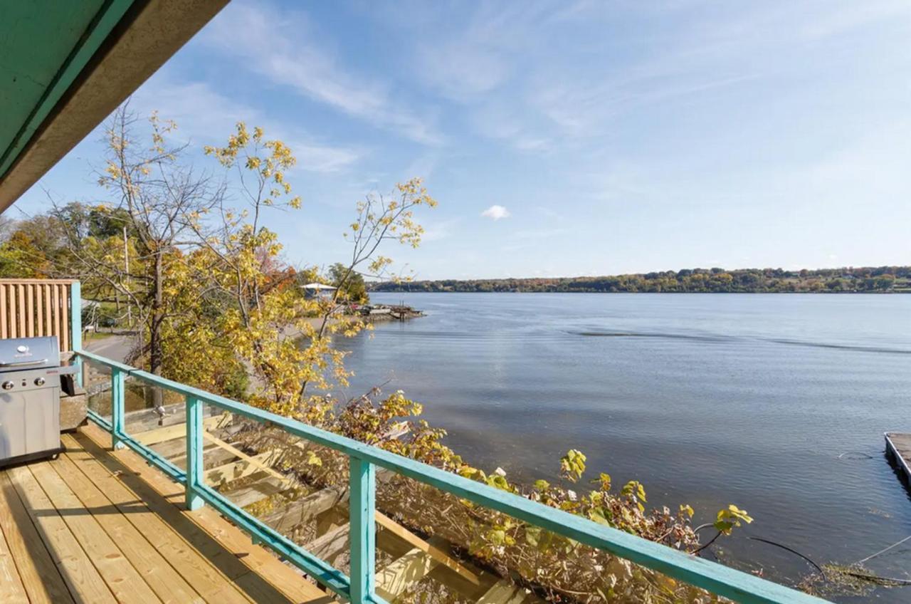 Hudson Riverfront Home Catskill Kültér fotó