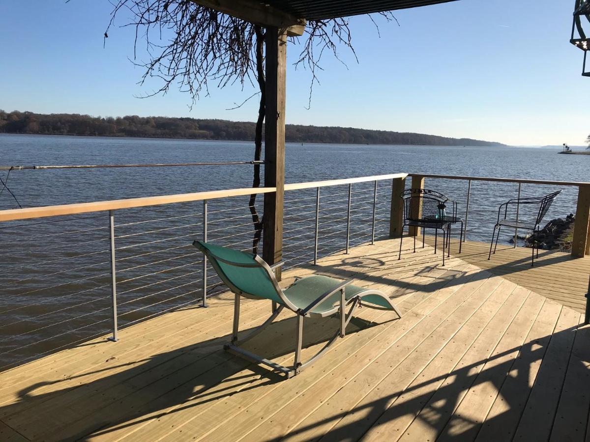 Hudson Riverfront Home Catskill Kültér fotó
