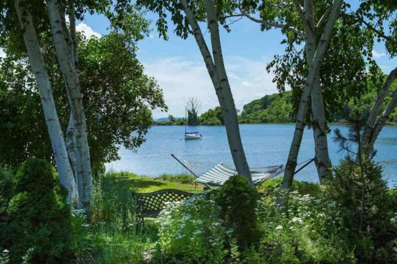 Hudson Riverfront Home Catskill Kültér fotó